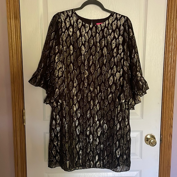 Lilly Pulitzer
Francis Silk Shift Dress Black size M - Picture 3 of 8